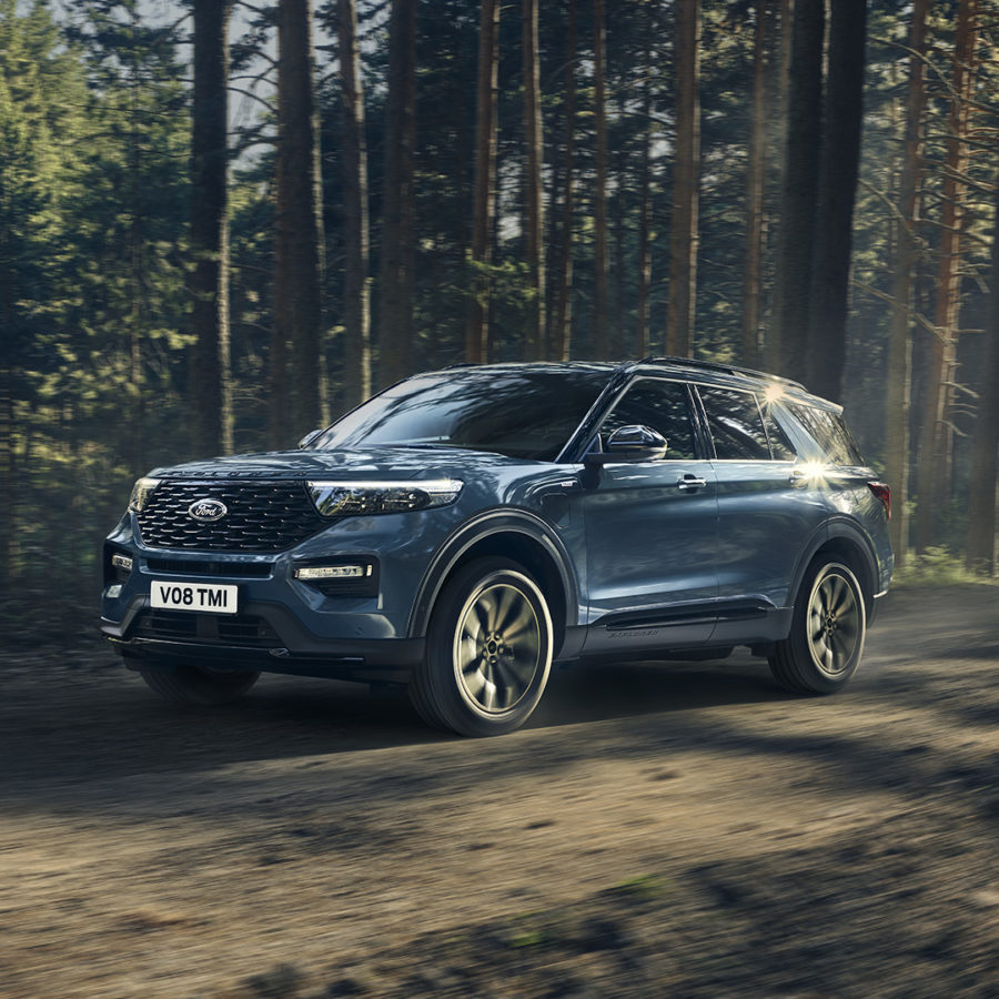 Lanserer nye Ford Explorer ladbar hybrid som varebil