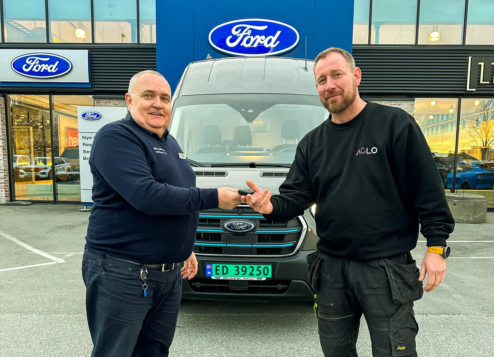 Stjørdal: Nye E-Transit: -En glede av et kjøretøy