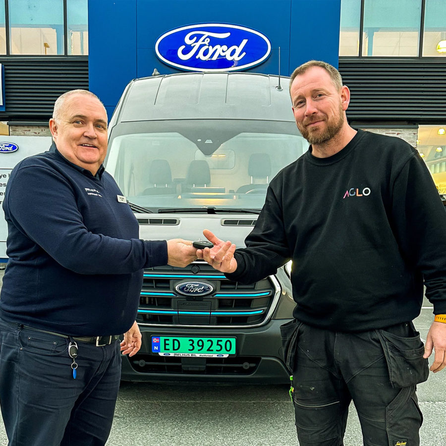 Stjørdal: Nye E-Transit: -En glede av et kjøretøy