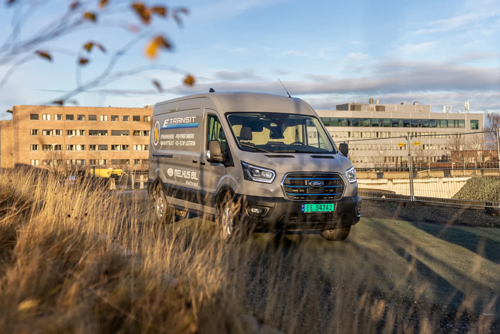 Steinkjer: Nye E-Transit: – Ren glede av et kjøretøy