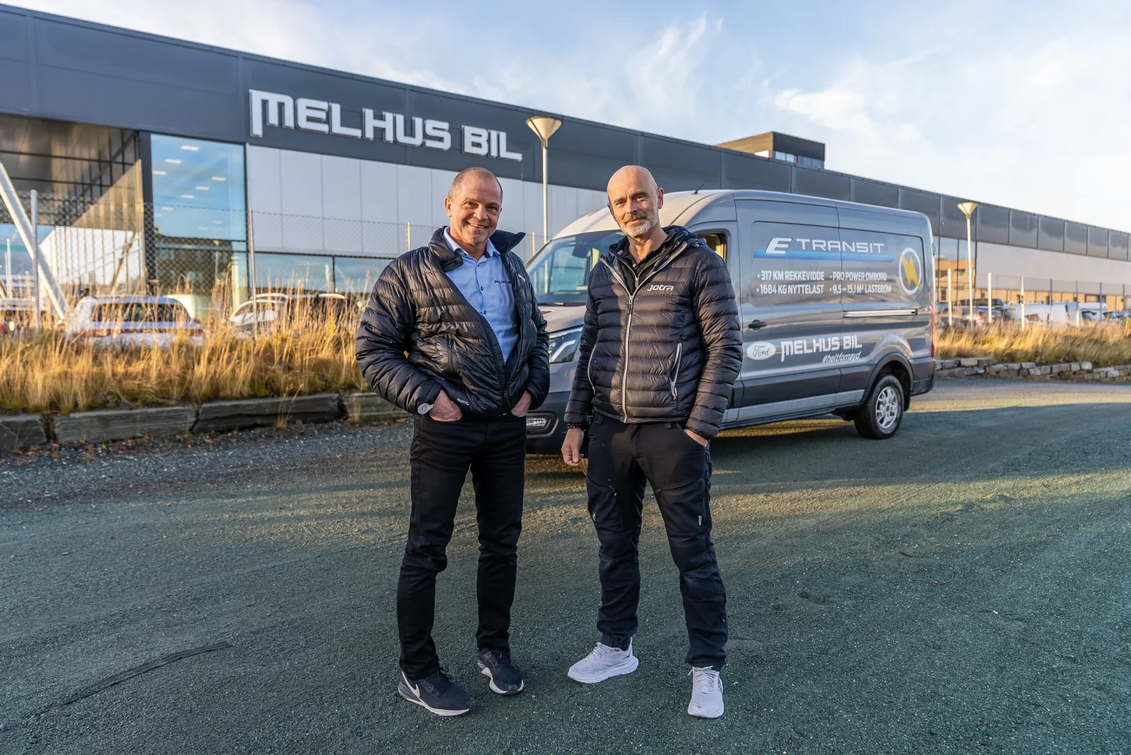 Trondheim: NYE FORD E-Trasit