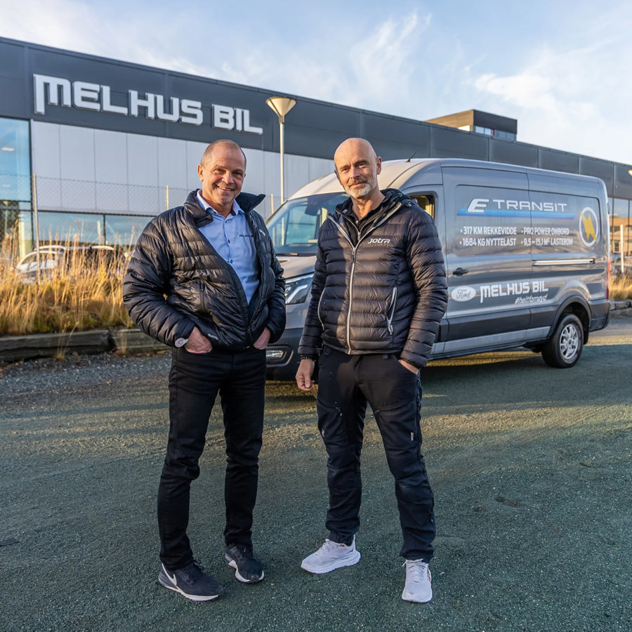 Trondheim: NYE FORD E-Trasit