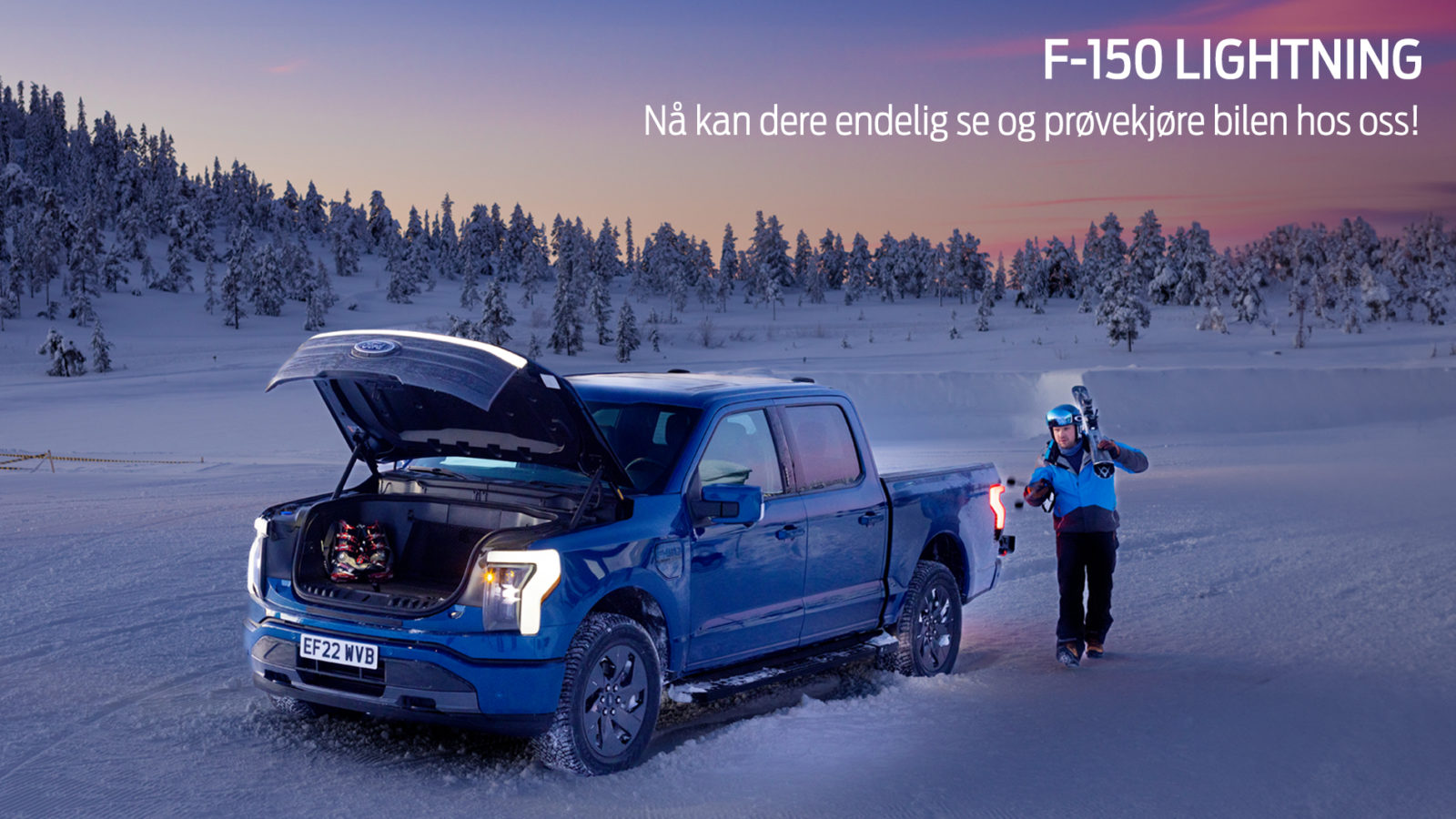 F-150 Lightning – Nå kan dere endelig se og prøvekjøre bilen!