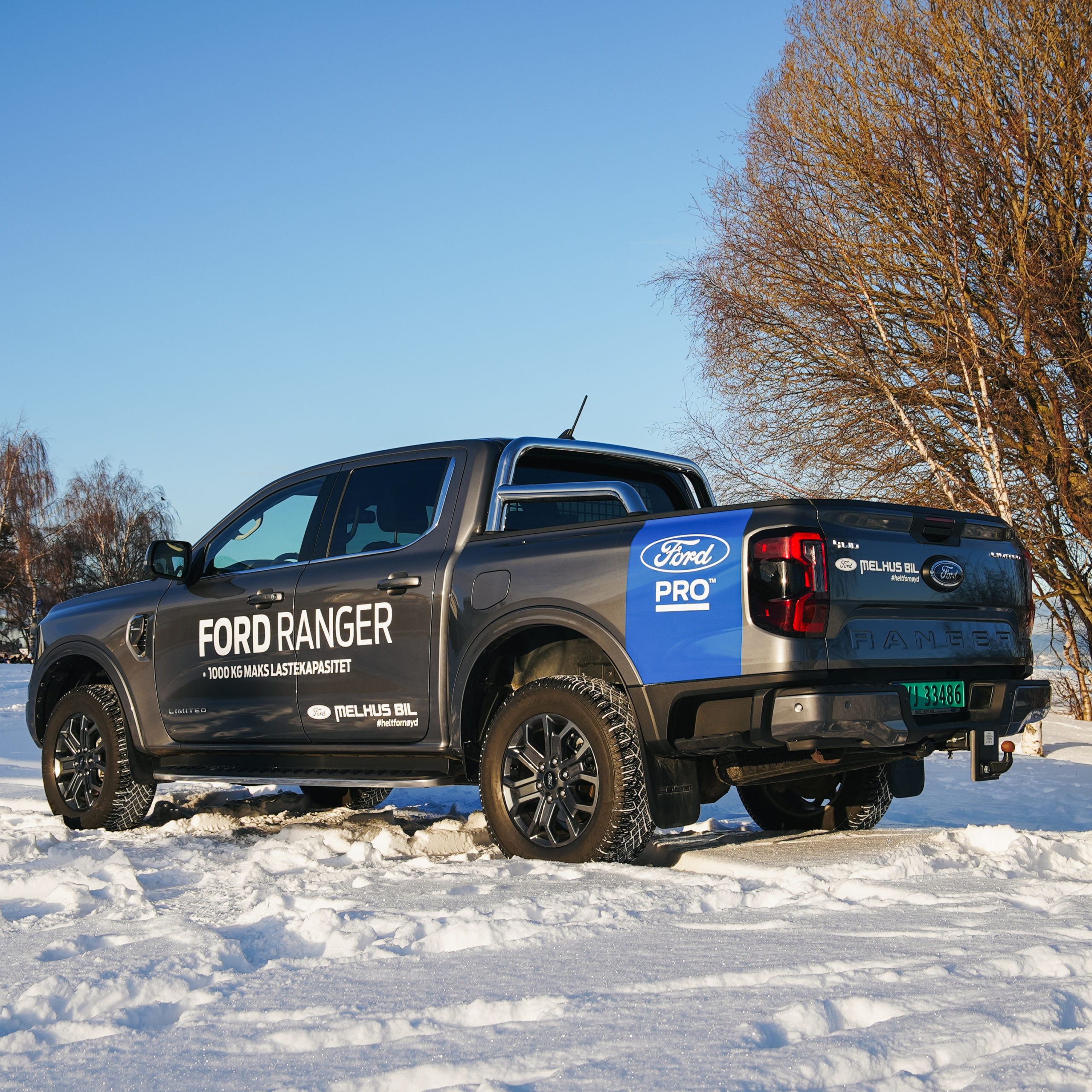 Ford Ranger Double Cab Limited – Bygg- og anleggskampanje