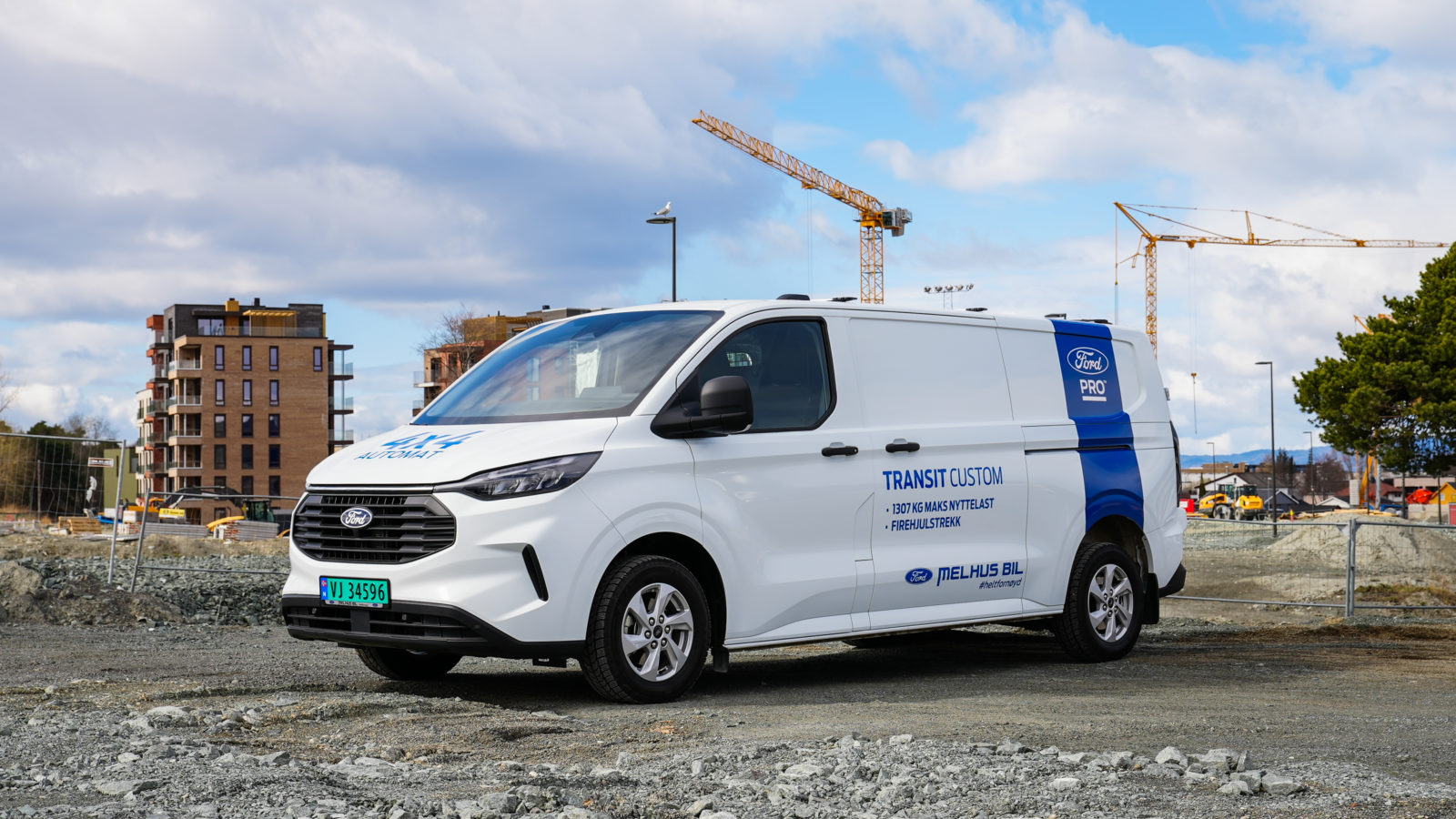 Nye Ford Transit Custom: Setter en ny standard i 1- tonns segmentet
