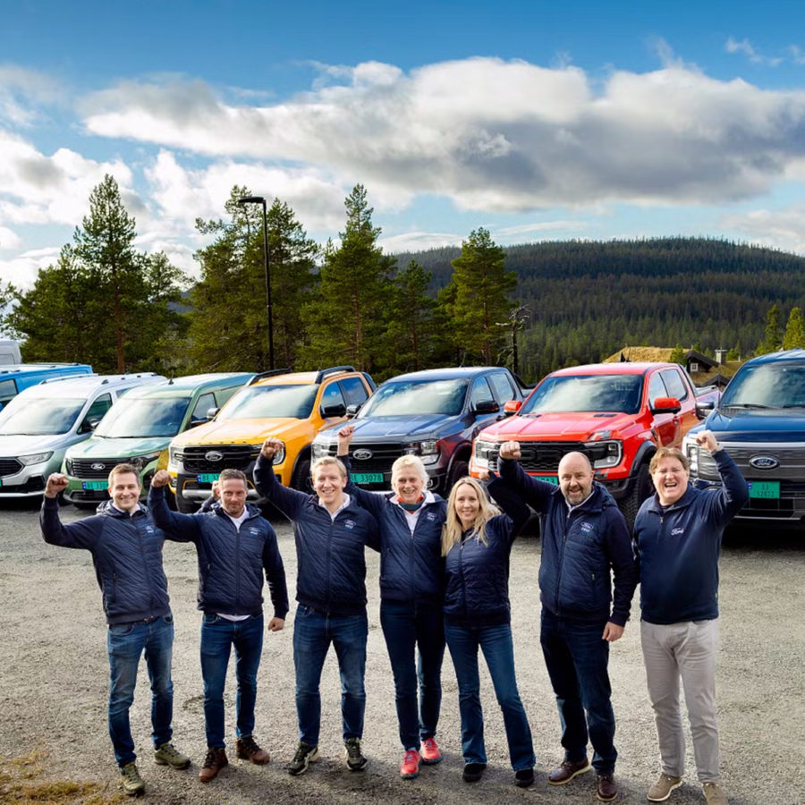 Flere Ford nyttekjøretøy toppet bestselgerlistene i 2024: Økte med 65 %!