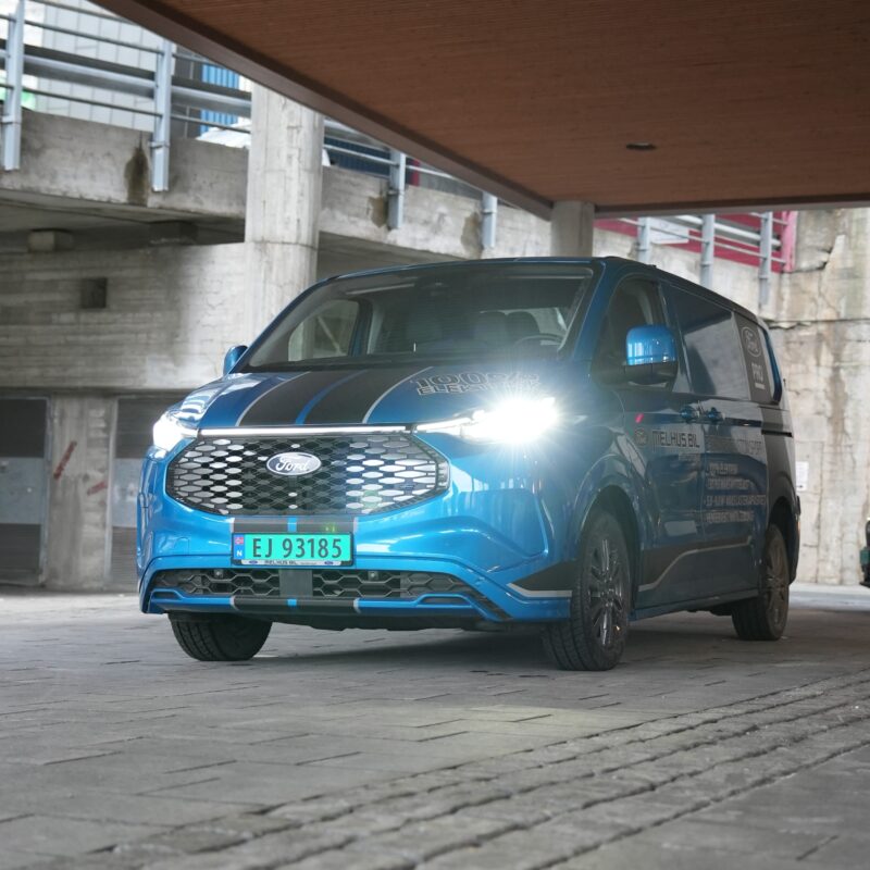 Ford E-Transit Custom AWD i Stjørdal – klar for prøvekjøring