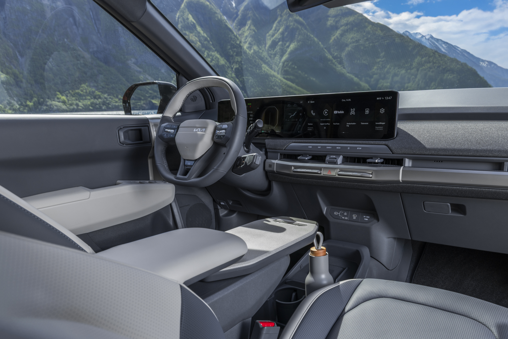 Interiør og detaljer i Kia EV3