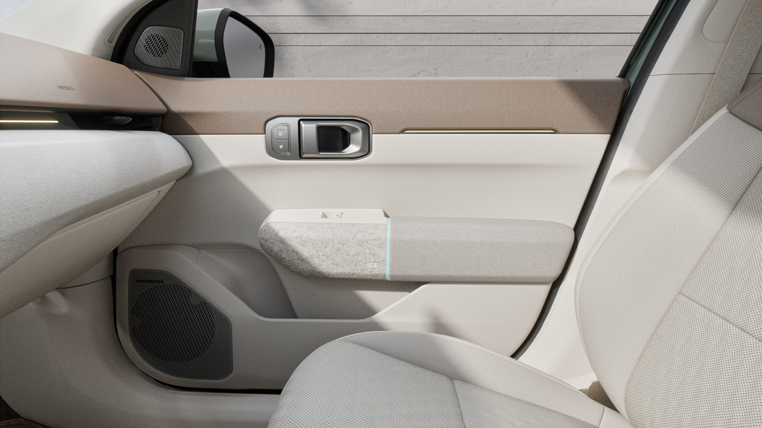 Interiør og detaljer i Kia EV4