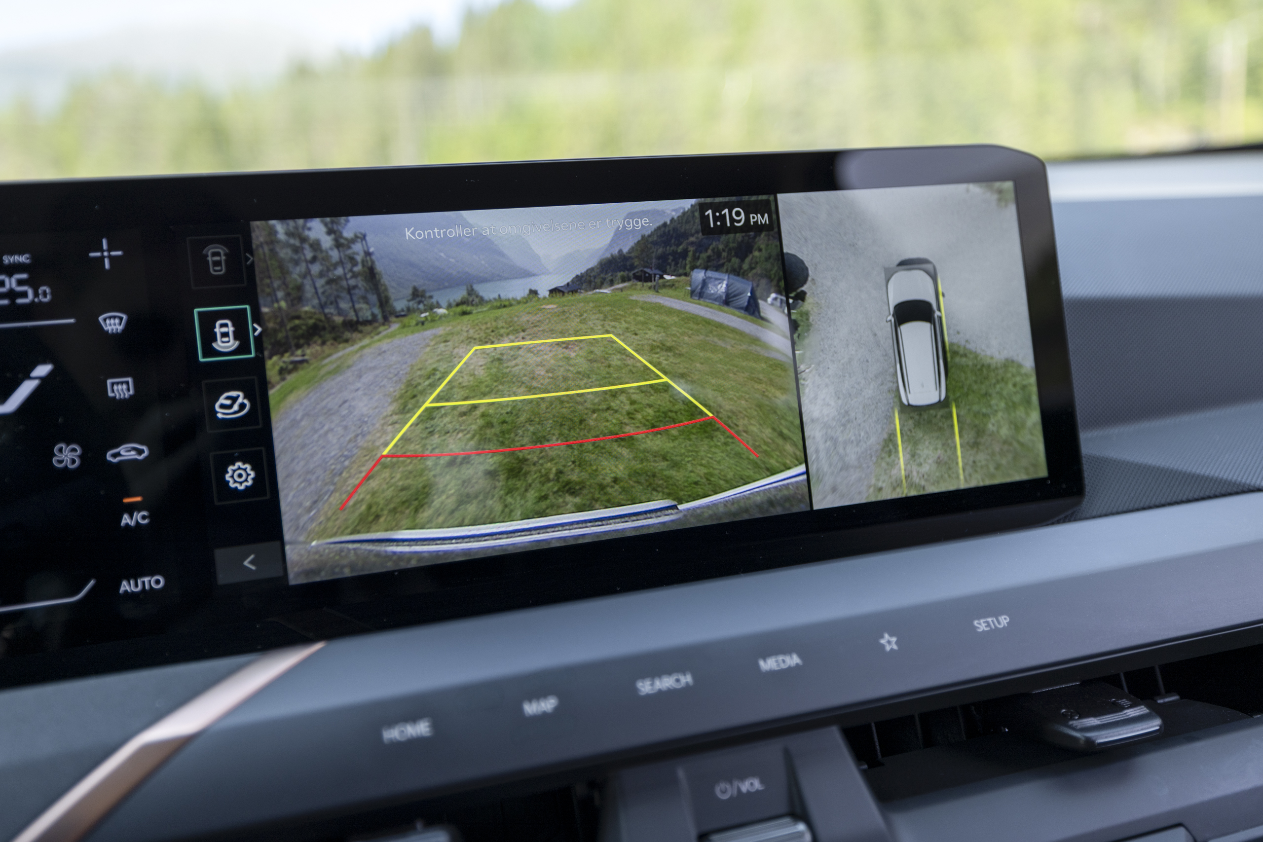 Interiør og detaljer i Kia EV5