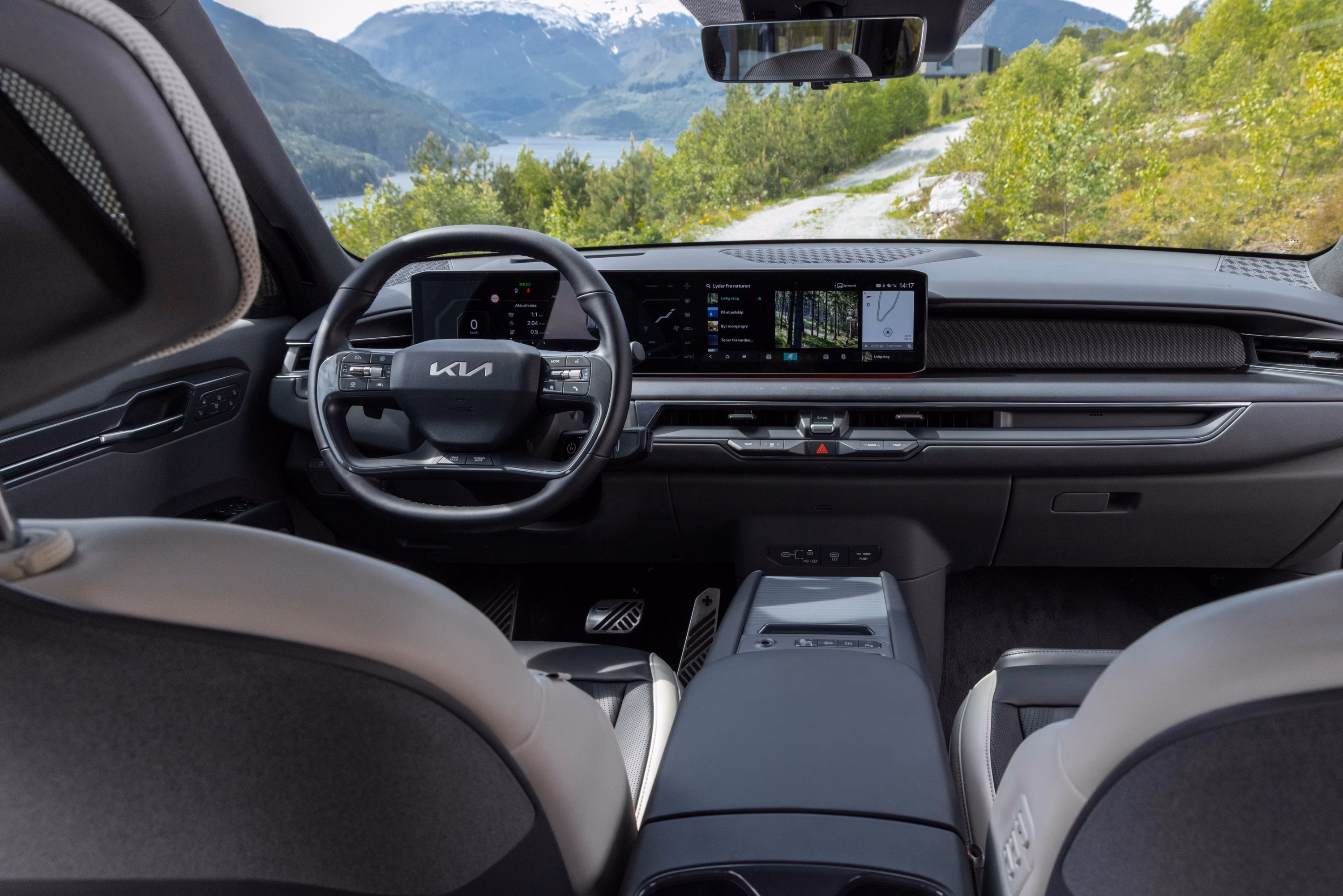 Interiør og detaljer i Kia EV9