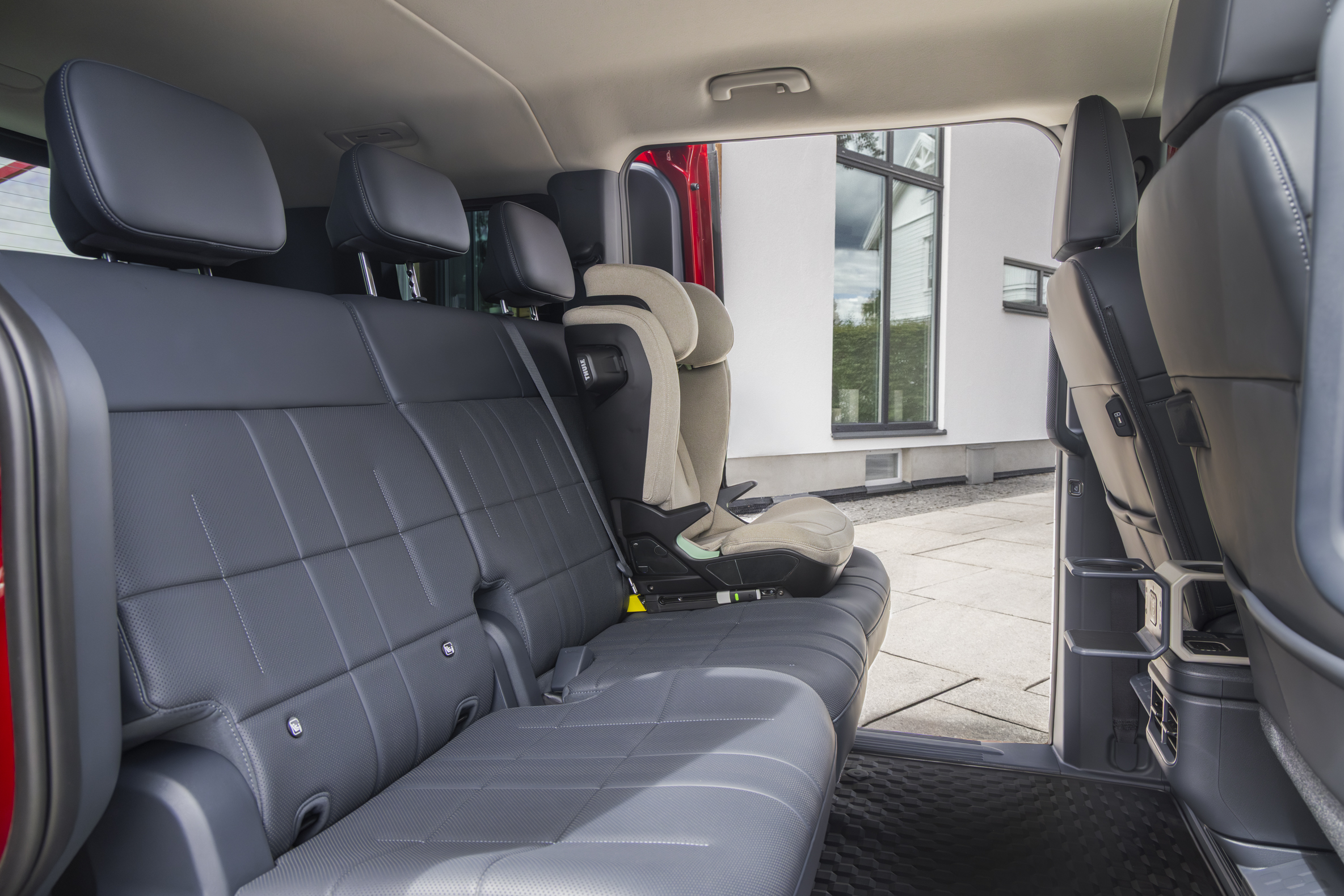 Interiør og detaljer i Kia PV5 Passenger
