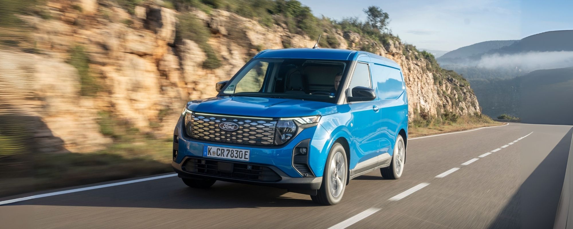 Ford E-Transit Courier nyttekjøretøy