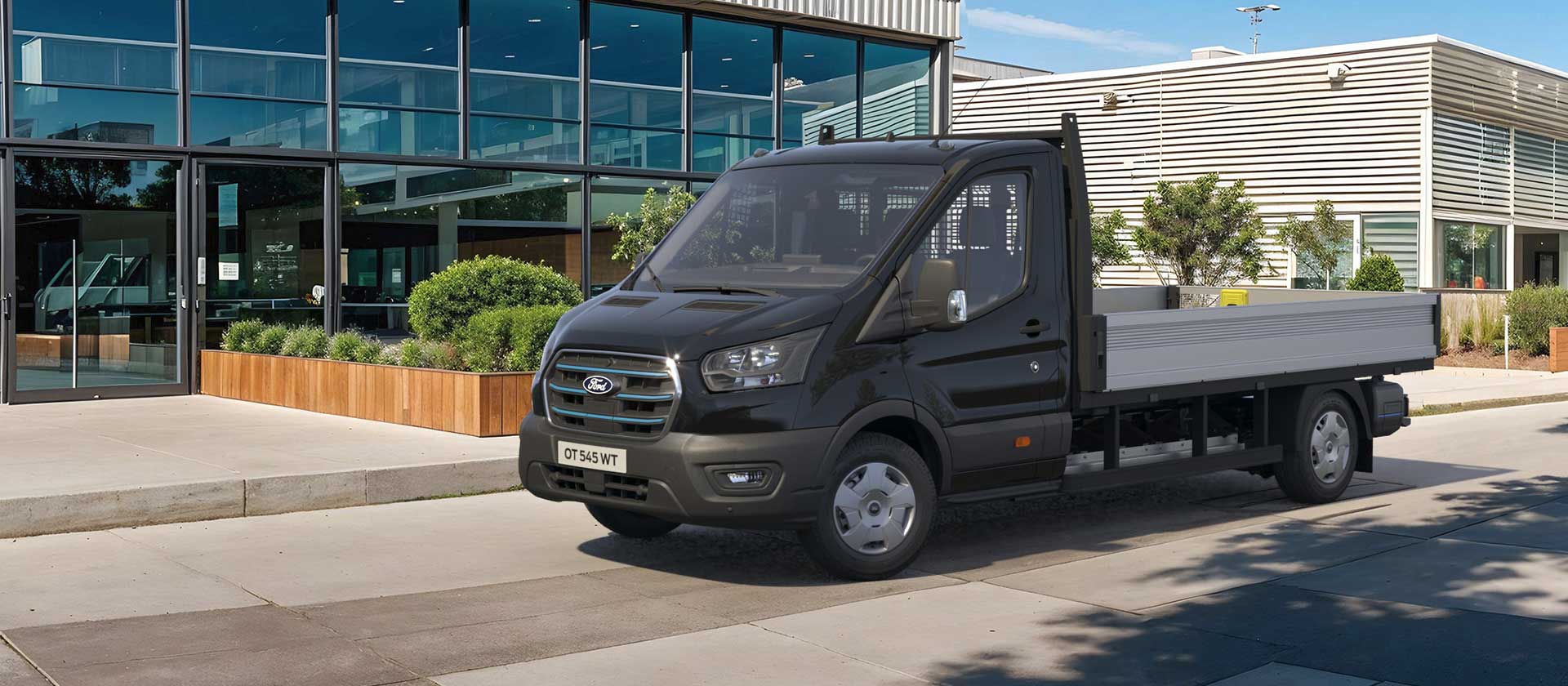 Elektrisk chassis for en tilpasset arbeidsbil