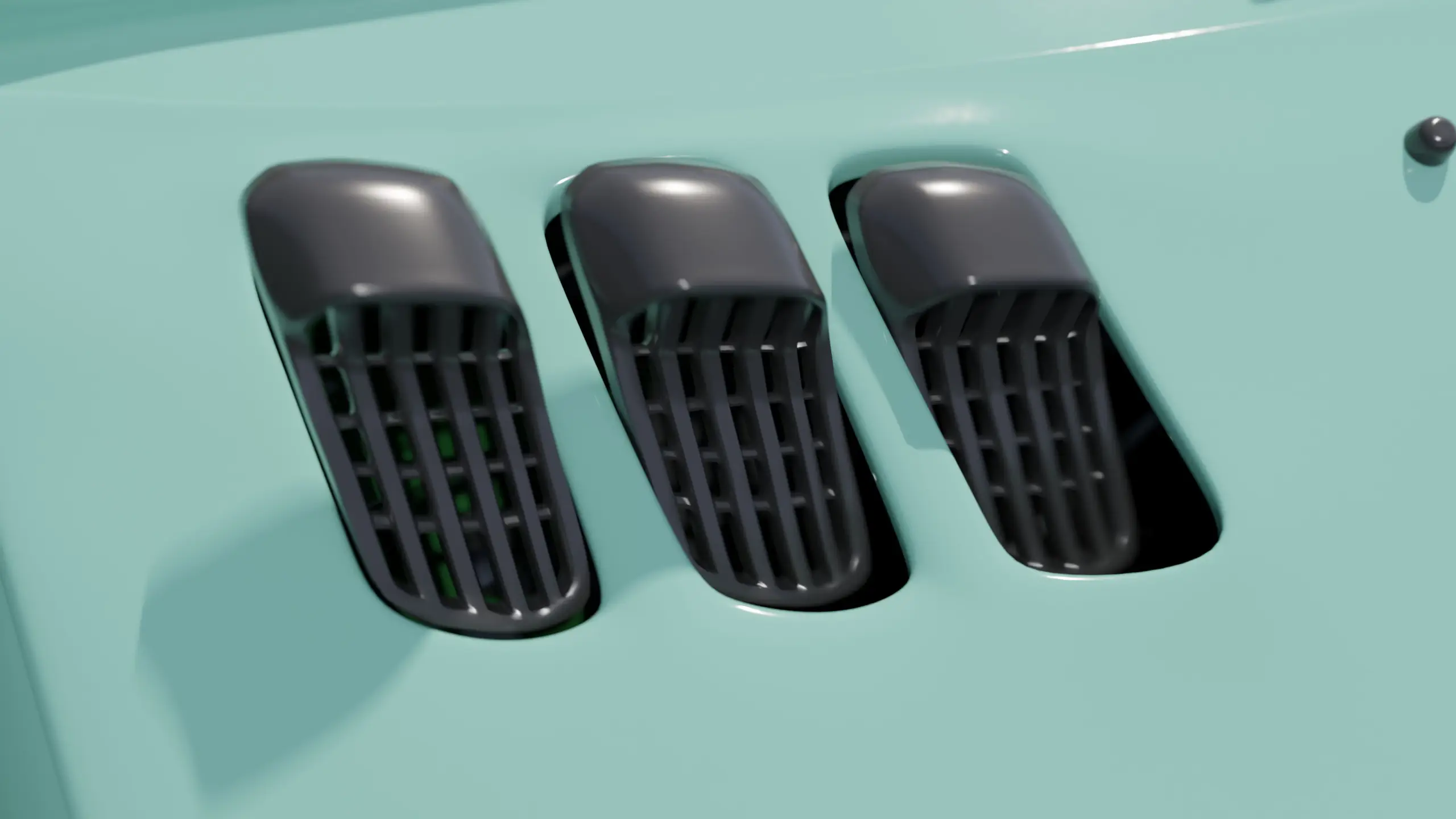 Detaljer på karosseriet til Renault Twingo E-Tech electric.