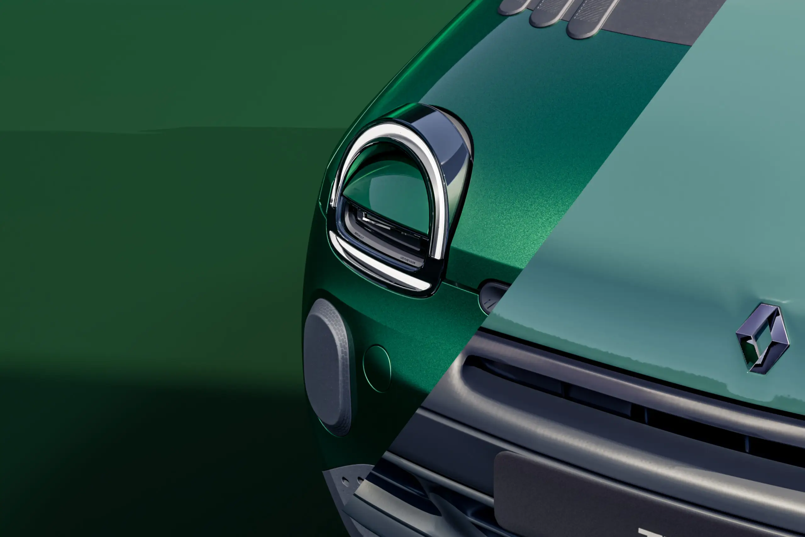 Renault Twingo E-Tech electric frontdesign